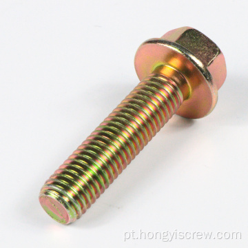 Color Galvanized Hex Hex Head Flange Bolt